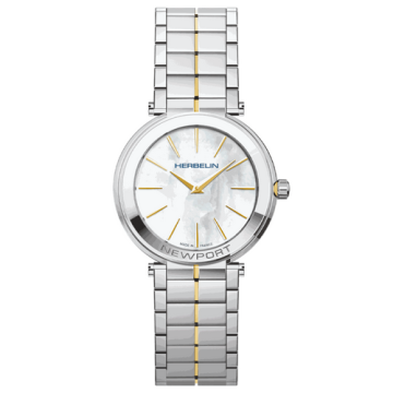 Herbelin Newport Slim Quartz 32 mm - 16922/BT19 - Urmakerlarsen.no