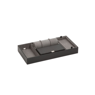 WOLF Howard Valet Tray With Roll - 465103 - urmakerlarsen.no