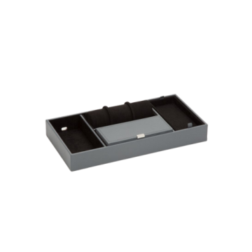 WOLF Howard Valet Tray With Roll - 465165 - urmakerlarsen.no