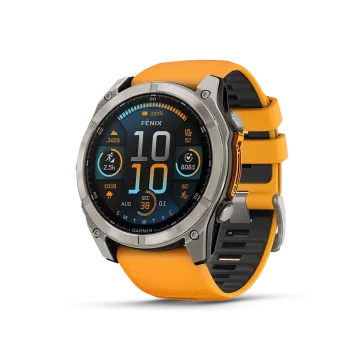 Garmin fenix 8 51 mm amoled, sapphire - 010-02905-11 - urmakerlarsen.no
