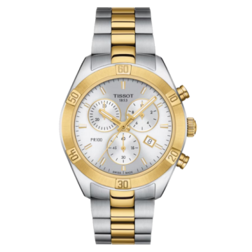 Tissot PR 100 Sport Chic Quartz 38 mm - T1019172203100 - urmakerlarsen.no