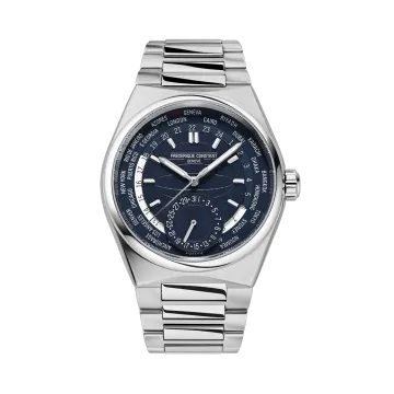Frederique Constant Highlife Worldtimer Manufacture - FC-718N4NH6B - urmakerlarsen.no