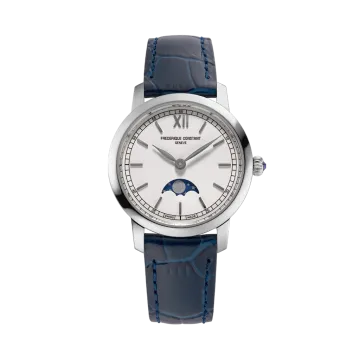 Frederique Constant Slimline Moonphase - FC-206SW1S6 - urmakerlarsen.no