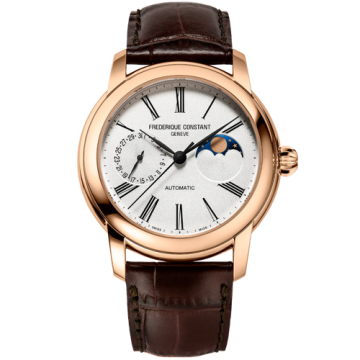 Frederique Constant Classics Moonphase Manufacture 42 mm - FC-712MS4H4 - Urmakerlarsen.no