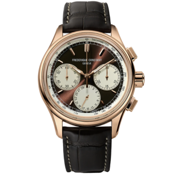 Frederique Constant Classics Flyback Chronograph Manufacture 42 mm - FC-760CHC4H4 - Urmakerlarsen.no