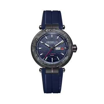 Herbelin Newport Karbon Titan Automatic 43 mm - 1788CTN15CB - Urmakerlarsen.no
