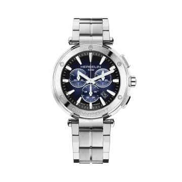 Herbelin Newport Chrono Quartz 43 mm - 37688/B35 - Urmakerlarsen.no