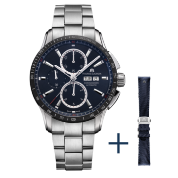 Maurice Lacroix Pontos S Chronograph 43 mm - PT6038-SSL2H-430-C - Urmakerlarsen.no