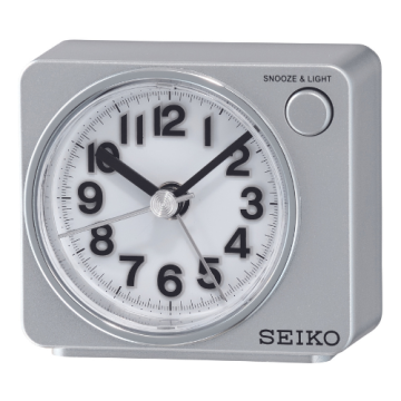Seiko Alarmklokke 7x8x4 cm - QHE100S - Urmakerlarsen.no