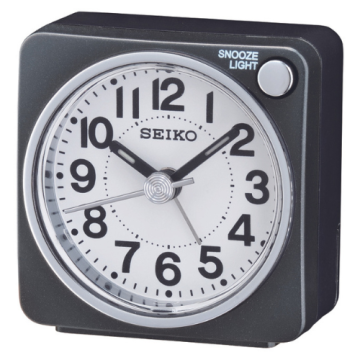 Seiko Alarmklokke 5,9x5,8x3 cm - QHE118K - Urmakerlarsen.no