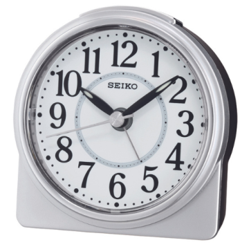 Seiko Alarmklokke 9,1x8,6x4,1 cm - QHE137S - Urmakerlarsen.no