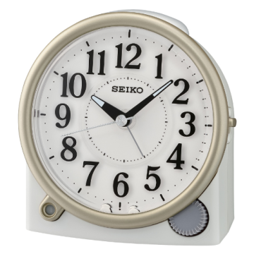 Seiko Alarmklokke 12x12x8 cm - QHE176W - Urmakerlarsen.no