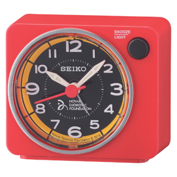 Seiko Alarmklokke 7x8x4 cm - QHE911R - Urmakerlarsen.no