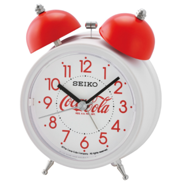 Seiko Alarmklokke Coca-Cola 11x8x5 cm - QHK905W - Urmakerlarsen.no