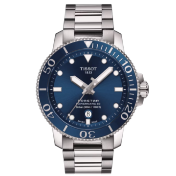 Tissot Seastar 1000 Powermatic 80 43 mm - T1204071104103 - Urmakerlarsen.no