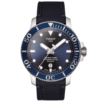 Tissot Seastar 1000 Powermatic 80 Silicium 43 mm - T1204071704101 - Urmakerlarsen.no