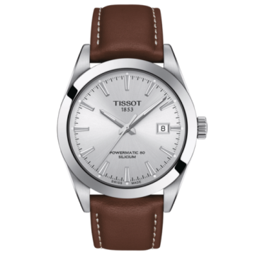 Tissot Gentleman Powermatic 80 Silicium 40 mm - T1274071603100 - Urmakerlarsen.no