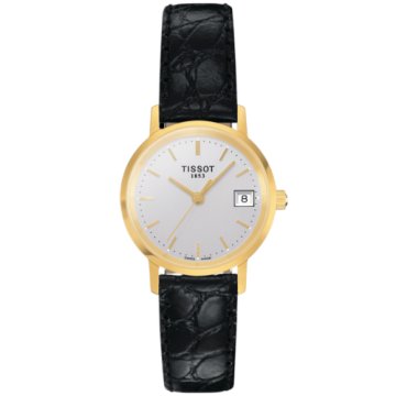 Tissot Goldrun Lady 18K Gold Quartz 24 mm - T71311431 - Urmakerlarsen.no