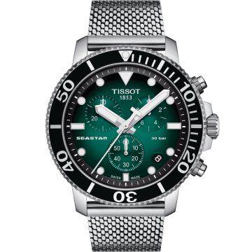 Tissot Seastar 1000 Chronograph Grønn