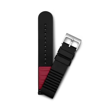 Victorinox gummirem D1 v60028 - 21mm sort med C-spenne. 