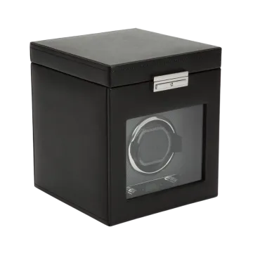 WOLF Viceroy Single Watch Winder With Storage - 456102 - urmakerlarsen.no