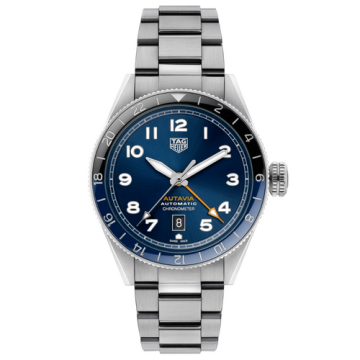 TAG Heuer Autavia COSC GMT Automatic 42 mm - WBE511A.BA0650 - Urmakerlarsen.no